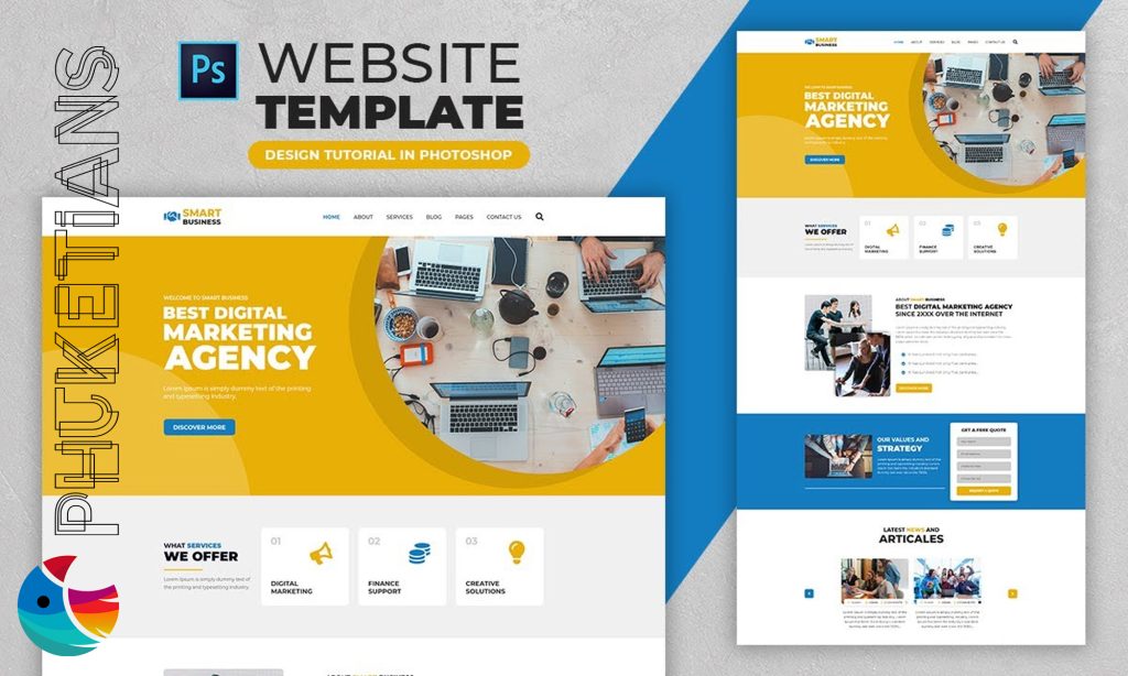 What is Web Design Template?